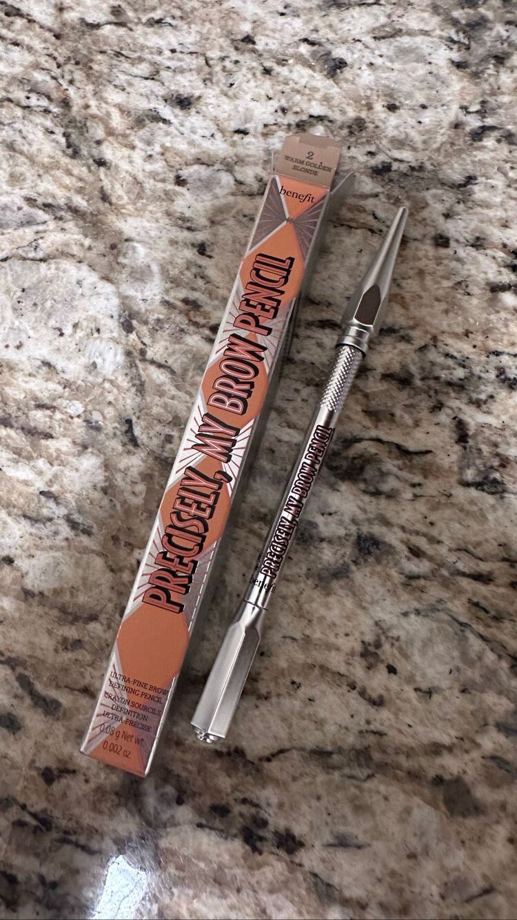 Benefit Precisely My Brow Pencil Shade 2 Warm Golden Blonde New